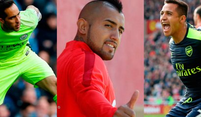 Bravo, Vidal y Sánchez nominados para el premio FIFA FIFPro