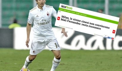 Mati Fernández rechaza millonaria oferta de China y apostará a que el Milan compre su pase