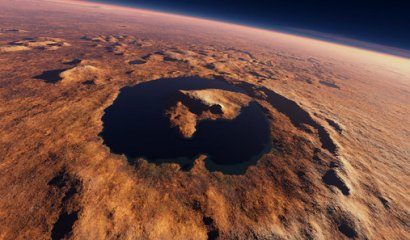 Curiosity descubre evidencias de un antiguo lago estratificado en Marte.