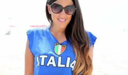 #ChicaSexy: Claudia Romani les quiere subir el animo a los Italianos