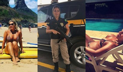 Mari Ag la policia mas sexy de Brasil