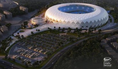 Bukele anuncia la construcción del estadio más moderno de Latinoamérica...