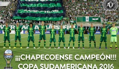 Conmebol otorga el título de campeón de la Copa Sudamericana a Chapecoense