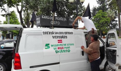 DIFUNDE: "No a la ciudad de los Cerdos de CoexcaS.A."