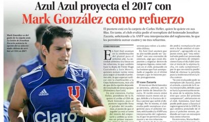 Carlos Heller se reunió con Mark González para sumarlo como ¿primer refuerzo de la U 2017?