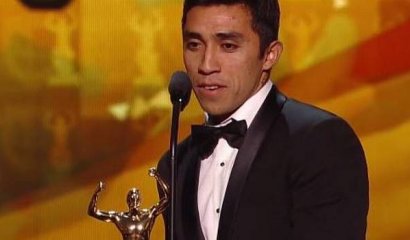 Edson Puch premiado como el mejor futbolista del año en México