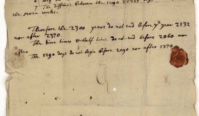 Isaac Newton calculó el fin del mundo y ocurriría en unos años más