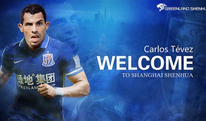 Oficial: Tévez va a China y será el futbolista mejor pagado del mundo