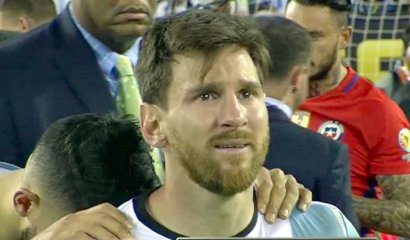 Lionel Messi suspendido por cuatro partidos