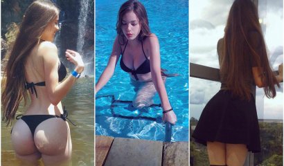 [Fotos] La hermosa brasileña Jhulia Pimentel que está volviendo loco a Internet