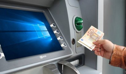 Los cajeros automáticos empiezan a equipar Windows 10: ¿Serán más seguros??