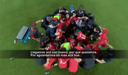 [VIDEO] Claudio Bravo : Emocionante Arenga a sus Compañeros de La Roja