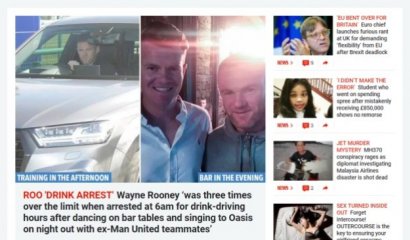 Prensa inglesa asegura que Wayne Rooney fue detenido por conducir ebrio
