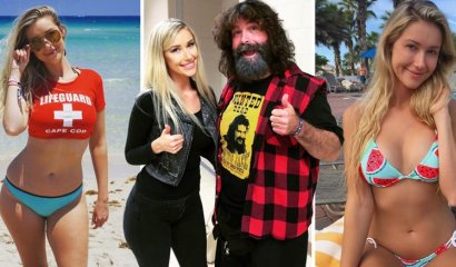 Noelle Foley, la sexy hija del luchador ‘Mankind’