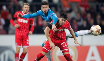 Arsenal perdió su invicto en la Europa League