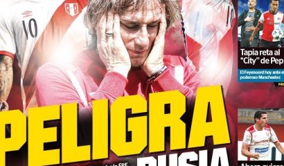 [24/11/17] Prensa internacional asegura que italia o chile podrían meterse en rusia 2018 por lío en perú