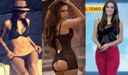 Lluvia Carillo la ex de Chupete Suazo y presentadora de clima