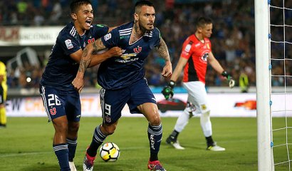 La U juega su mejor partido en este 2018, golea a San Luis