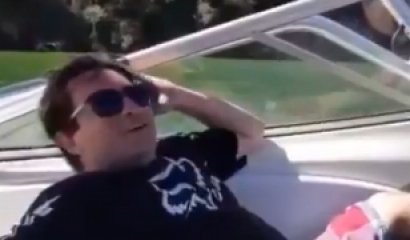 [VIDEO] El "héroe" de la lancha, el nuevo viral
