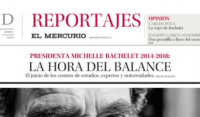 A lo Piñera: El Mercurio publica distorsionado gráfico que compara gobiernos y perjudica a Bachelet