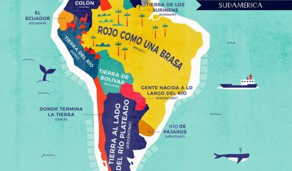 ¿Qué significan los nombres de los países del mundo?
