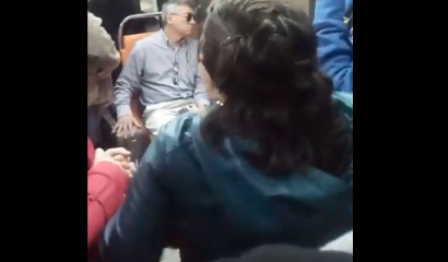 VIDEO| Increpan al ministro del Trabajo mientras realizaba actividad en el Metro