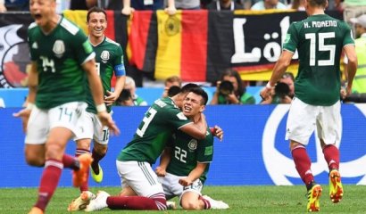 México dio la gran sorpresa y derrotó al actual campeón del mundo Alemania en Rusia 2018