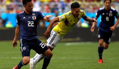 Colombia perdió ante Japón en su debut