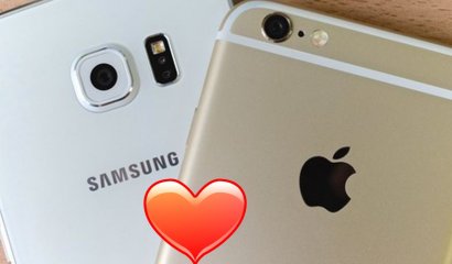Apple y Sansung hacen el amor en vez de la guerra y ponen fin a 7 años de guerra