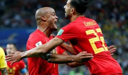 Bélgica eliminó al favorito Brasil y se convirtió en semifinalista de Rusia 2018
