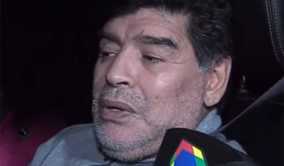 El deplorable estado en que Maradona dio una entrevista
