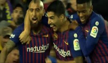 Por fin, Arturo: Vidal marcó en goleada de Barcelona a Real Madrid en el clásico español
