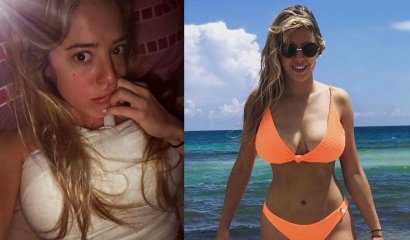 Conductora de TV decidió achicarse los senos para que la empiecen a mirar a la cara