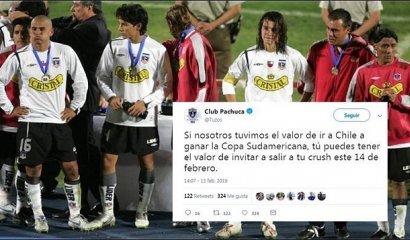Tremendo trolleo de Pachuca a Colo Colo en el Día del Amor: le recordó la final de la Sudamericana