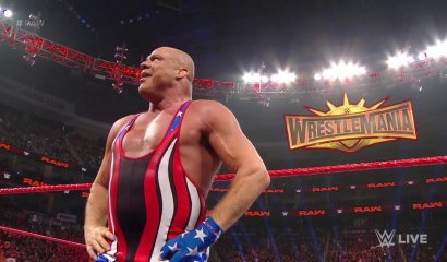 Kurt Angle se retira en WrestleMania 35