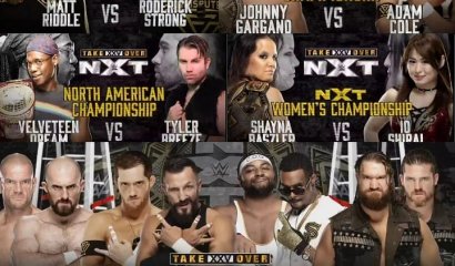 [1/6/19] Resultados WWE NXT TakeOver XXV