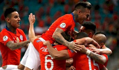Un práctico Chile fue muy efectivo, derrotó a Ecuador y está en los cuartos de final