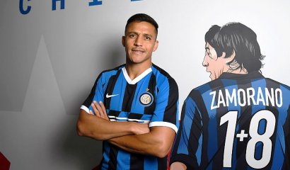 "Estoy aquí por eso": Alexis Sánchez ya luce la camiseta de Inter de Milán