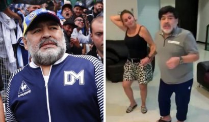 Otra más del “D10S”  Diego Maradona