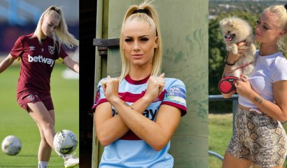 Alisha Lehmann, la talentosa y bella jugadora del Everton de Inglaterra