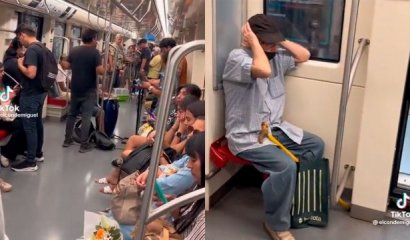 "Hablan de empatía...": Adulto mayor sufrió con músicos en el Metro