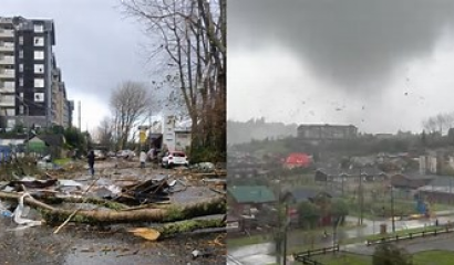 Actualizan cifras: Senapred reporta 109 viviendas dañadas y 8 lesionados por tornado en Puerto Varas