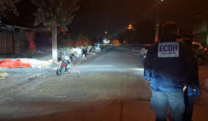 Extranjero da muerte a balazos a persona en Santiago Centro