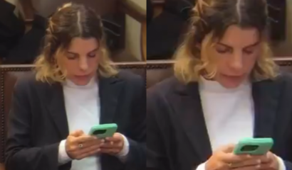 Critican a Orsini por “estar pegada” 20 minutos al teléfono durante comisión de Seguridad