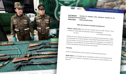 Ejército denunció pérdida de armas de civiles fallecidos, pero Fiscalía decidió no investigar